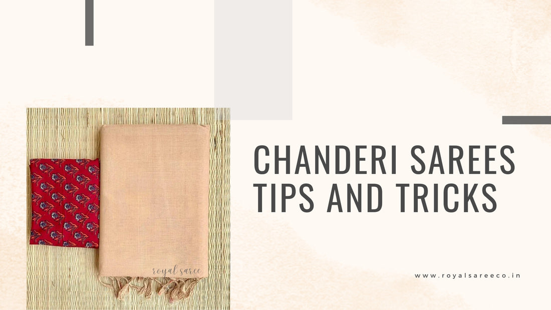 Caring for Chanderi Sarees: Maintenance Tips and Tricks