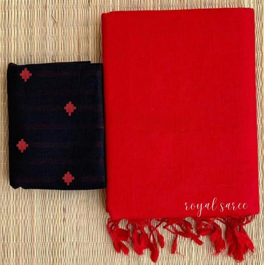 Red Color Dola Silk Saree